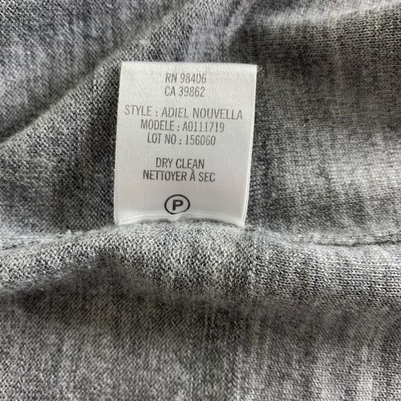 Theory wool short sleeve open front cardigan sweater size large - Picture 7 of 9